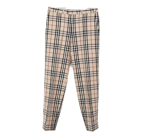 burberry nova check hose herren